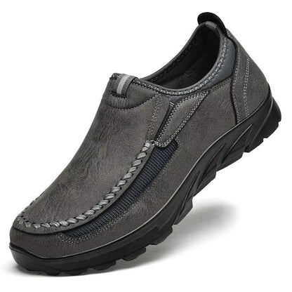 AirEase Handmade SlipOn Loafers  Mens Breathable Retro Casual Shoes 9