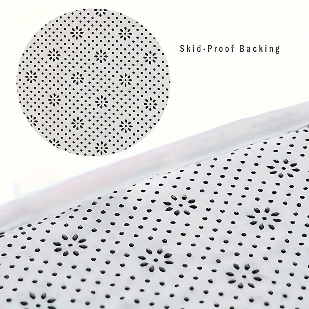 Thick Flannel Absorbent Bathroom Floor Mat 4