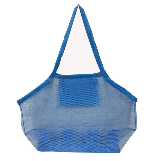 Outdoor Beach Mesh Bag Children Sand Away Foldable Protable Kids Beach Toys Bag Clothes Toy Storage 8