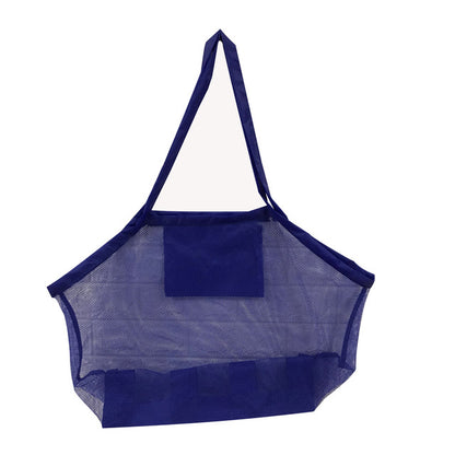 Outdoor Beach Mesh Bag Children Sand Away Foldable Protable Kids Beach Toys Bag Clothes Toy Storage 13