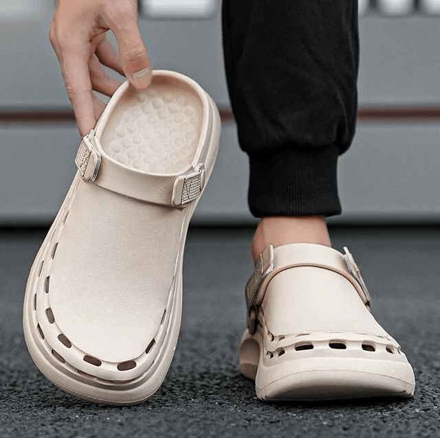 Lightweight Quick Dry Mens Sandals Casual EVA Beach Slippers For Travel 5