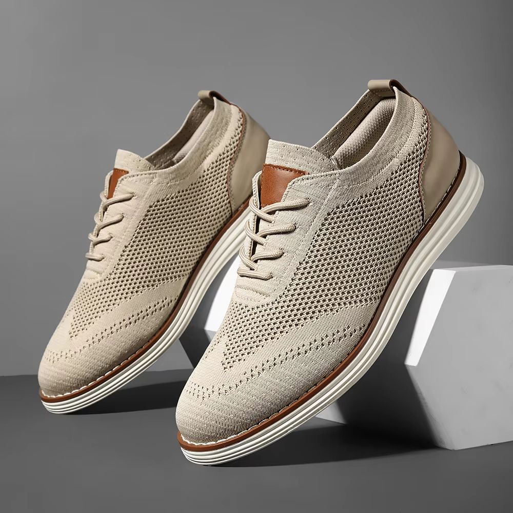 Plus Size Men's Lightweight Breathable Casual Shoes – Wide Fit Everyday Comfort Sneakers