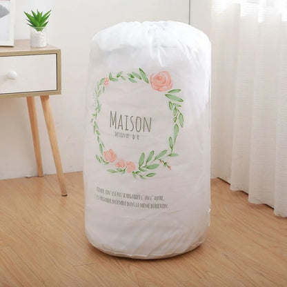 Reusable Waterproof Clothes Pillow Blanket Quilt Storage Bags, Bedding Toy Organizer, Large Packing Pouch for Home Stora