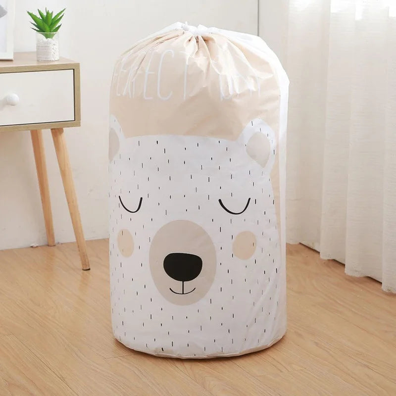 Reusable Waterproof Clothes Pillow Blanket Quilt Storage Bags, Bedding Toy Organizer, Large Packing Pouch for Home Stora