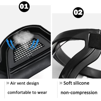 Transparent Splashproof Face Shield  Protective Safety Mask For Work Outdoor And Daily Use 4