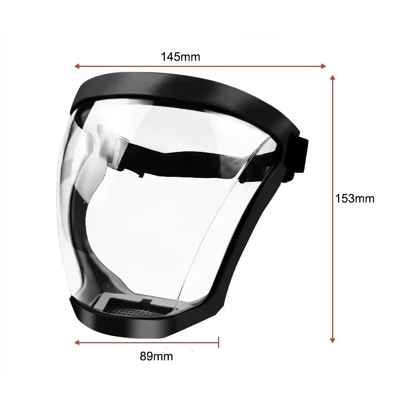 Transparent Splashproof Face Shield  Protective Safety Mask For Work Outdoor And Daily Use 5