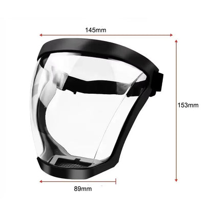 Transparent Splashproof Face Shield  Protective Safety Mask For Work Outdoor And Daily Use 5