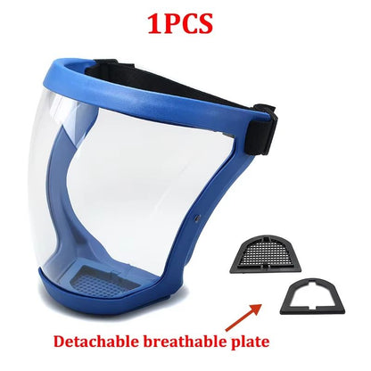 Transparent Splashproof Face Shield  Protective Safety Mask For Work Outdoor And Daily Use 10