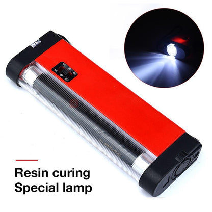 DIY Windshield Repair Kit With UV Curing Light Fast Cure Resin Glue Tool For Fixing Car Front Winds 2