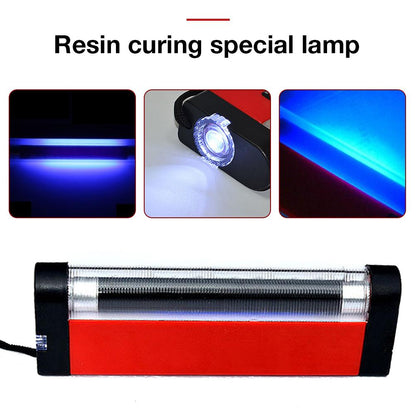 DIY Windshield Repair Kit With UV Curing Light Fast Cure Resin Glue Tool For Fixing Car Front Winds 5
