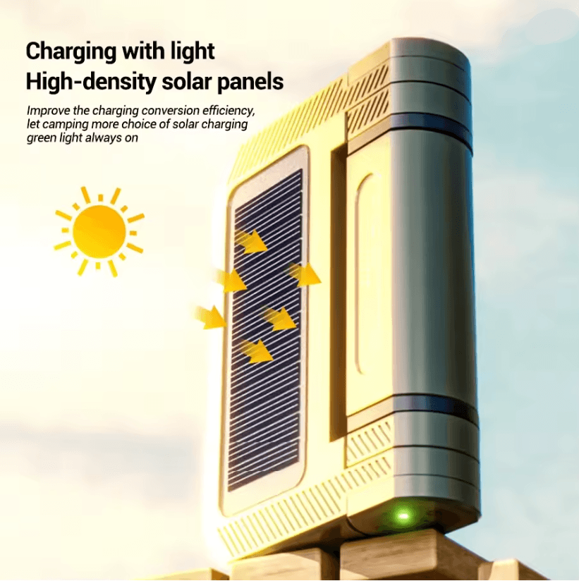 Portable LED Camping Lantern 2000LM Waterproof Tent Light With Power Bank 2