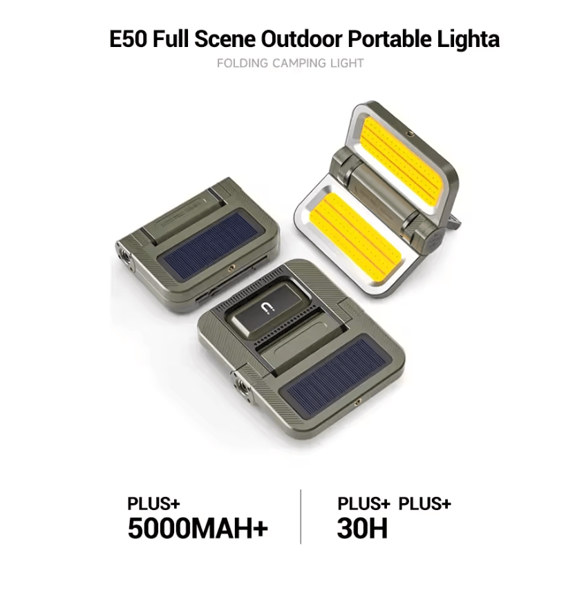 Portable LED Camping Lantern 2000LM Waterproof Tent Light With Power Bank 3