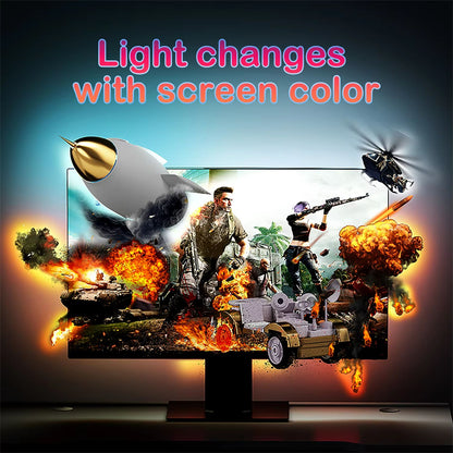 GlowSync Smart USB RGB Light Bar  Monitor Backlight Gaming Strip 1