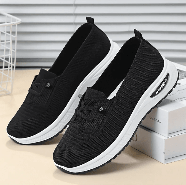 Womens Casual Mesh Sneakers Breathable Chunky Sole Walking Shoes