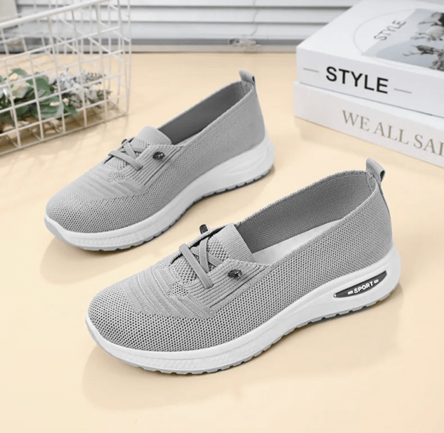 Womens Casual Mesh Sneakers Breathable Chunky Sole Walking Shoes 2