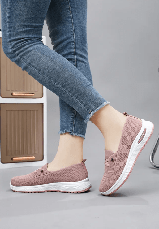 Womens Casual Mesh Sneakers Breathable Chunky Sole Walking Shoes 5
