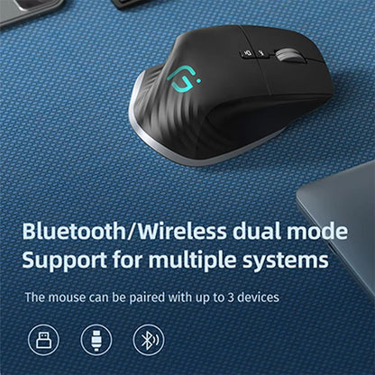 FluxCharge DualMode RGB Gaming Mouse  Bluetooth  24 G Rechargeable 3