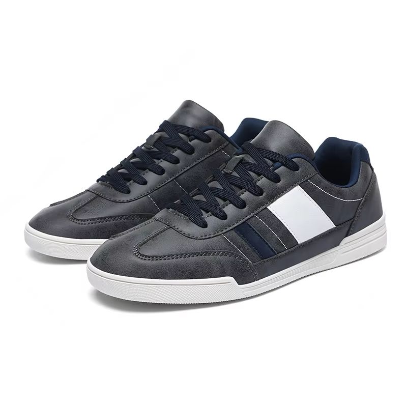 Mens Wide Toe Leather Walking Shoes  Casual Barefoot Style Flats For AllDay Comfort 4