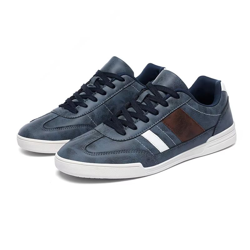 Mens Wide Toe Leather Walking Shoes  Casual Barefoot Style Flats For AllDay Comfort 5