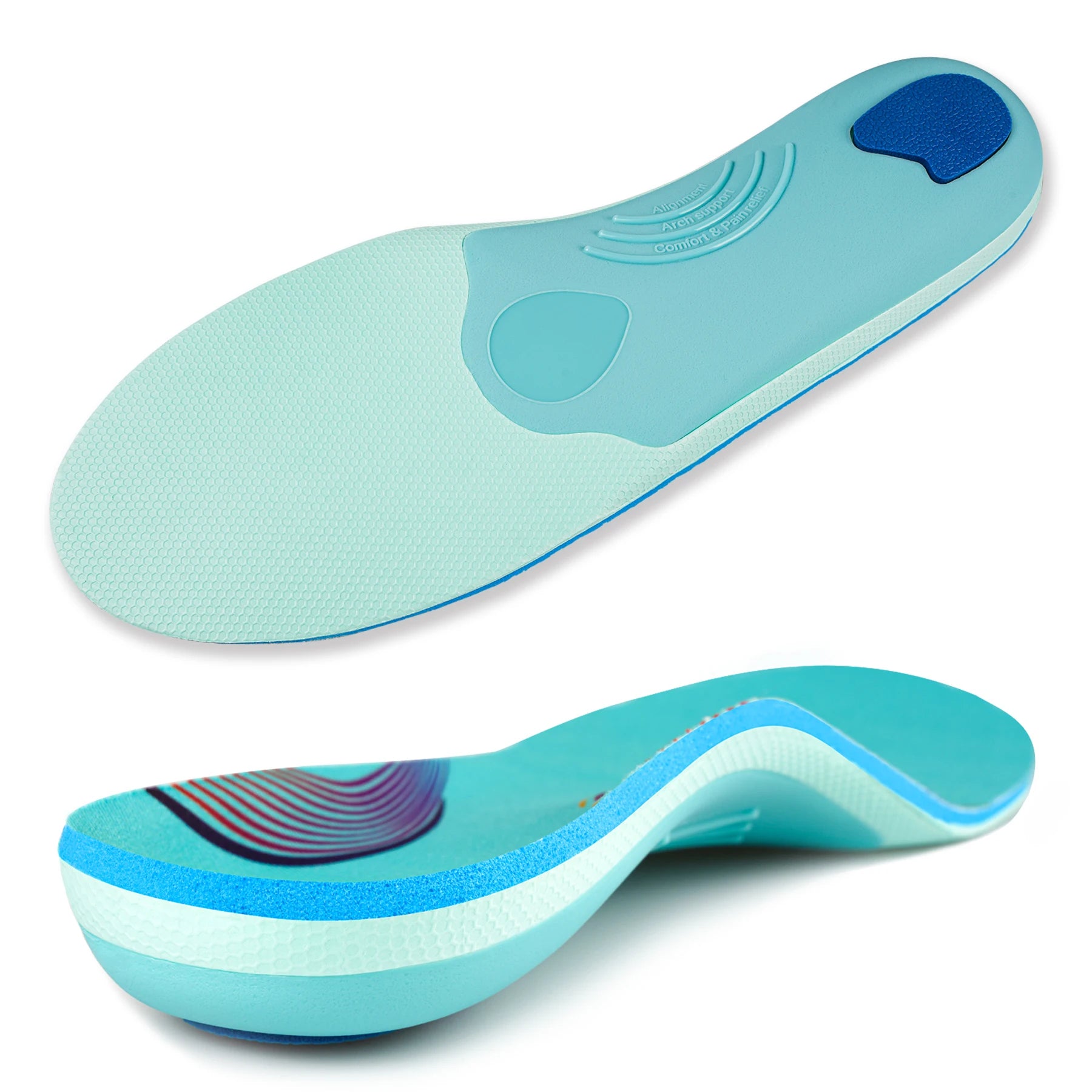 Orthopedic High Arch Support Sport Insole For Plantar Fasciitis  Flat Feet Men  Women Sneaker Ortho 5