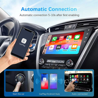CarSync 2in1 PlugandPlay Wireless CarPlay  Android Auto Adapter 4
