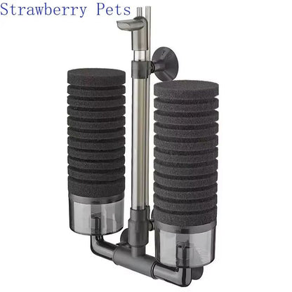 Aquarium Sponge Filter with Air Pump – Bio Filter for Clean & Healthy Fish Tanks