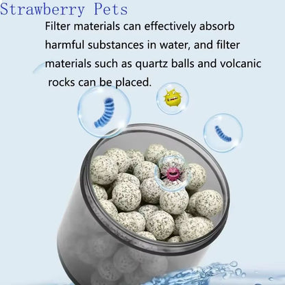 Aquarium Sponge Filter With Air Pump  Bio Filter For Clean  Healthy Fish Tanks 3