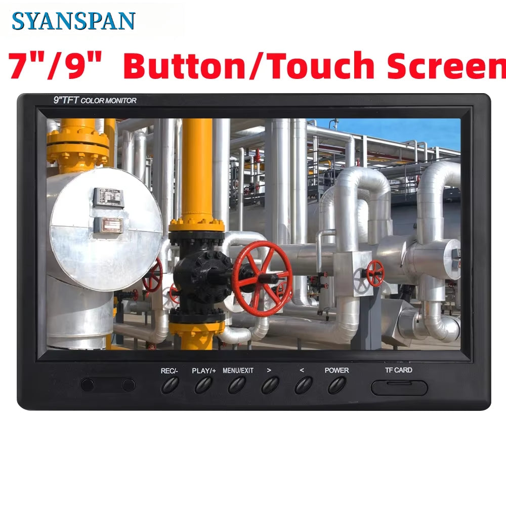 79 Inch HD 1080P Monitor Display Screen For Pipe Inspection Camera  Endoscope Replacement Parts And 2