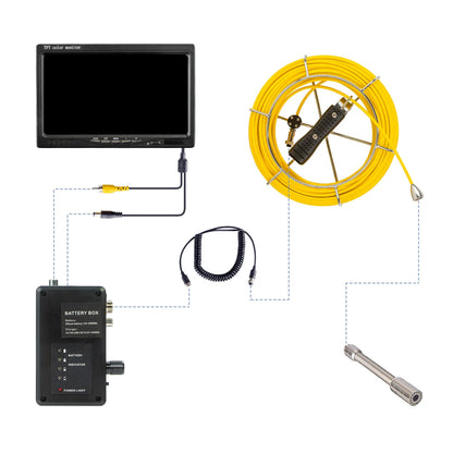 79 Inch HD 1080P Monitor Display Screen For Pipe Inspection Camera  Endoscope Replacement Parts And 5