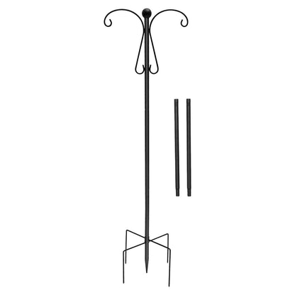 Adjustable Double Shepherd Hooks For Outdoor Garden Decor 7