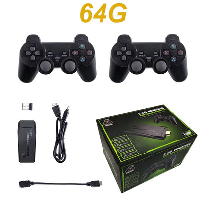 Retro Wireless Game Console Stick  4K Portable Console With 20000 Games 64GB Storage For Classic Pl 7