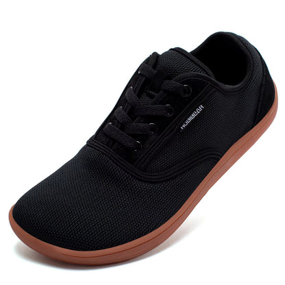HOBIBEAR Mens Barefoot Shoes  Wide Toe Box Minimalist Trail Walking Shoes For Natural Comfort 8