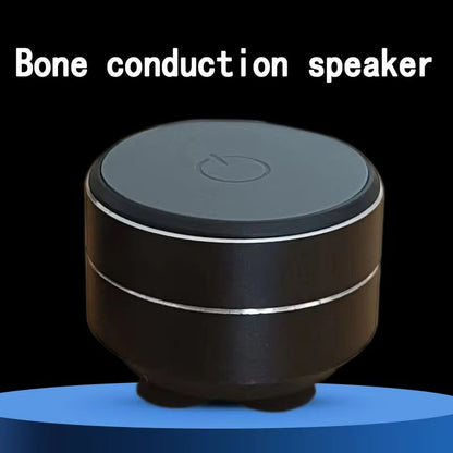 EchoLoop Bone Conduction Wireless Speaker – Wearable & Suction-Mount Audio with TWS Sound