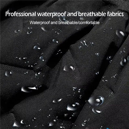 Mens Winter Fleece Sweatpants  Plush Thermal Trousers With Waterproof  Windproof Design 5