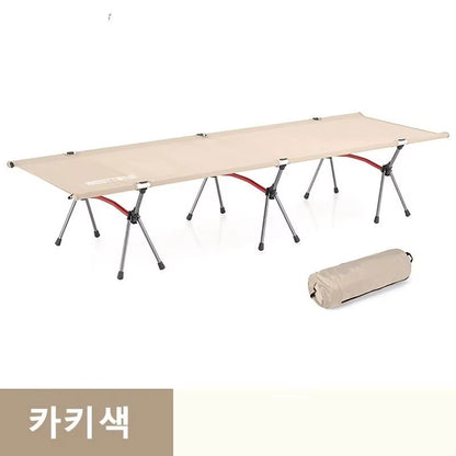WESTTUNE Portable Camping Cot  Ultralight Folding Bed With Aluminum Alloy Frame For Outdoor Hiking  7