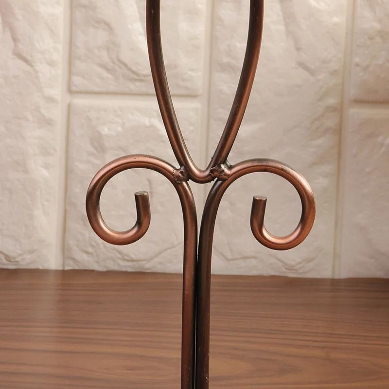 Countertop Wine Glass Rack For 6 Glasses Kitchen Storage And Home Decor 3