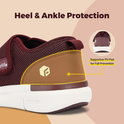 Extra Wide Comfortable Womens Diabetic Shoes For Pain Relief And Orthopedic Support 5