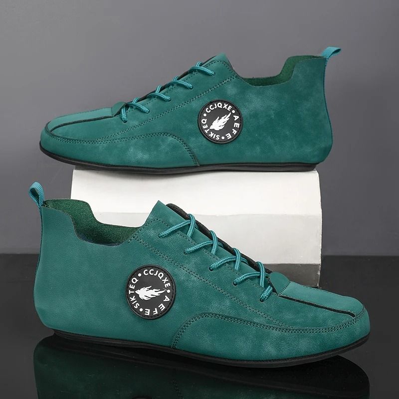Lightweight Men Loafers Lace Up Casual Driving Shoes With Soft Sole 6