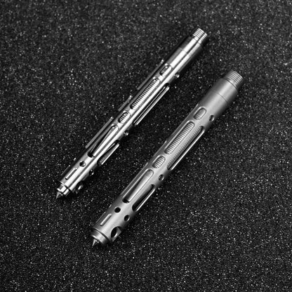 Self Defense Outdoor Tool Keychain Titanium TC4 Tactical Pen, Portable Pocket Business Writing Pen Broken Window Tool
