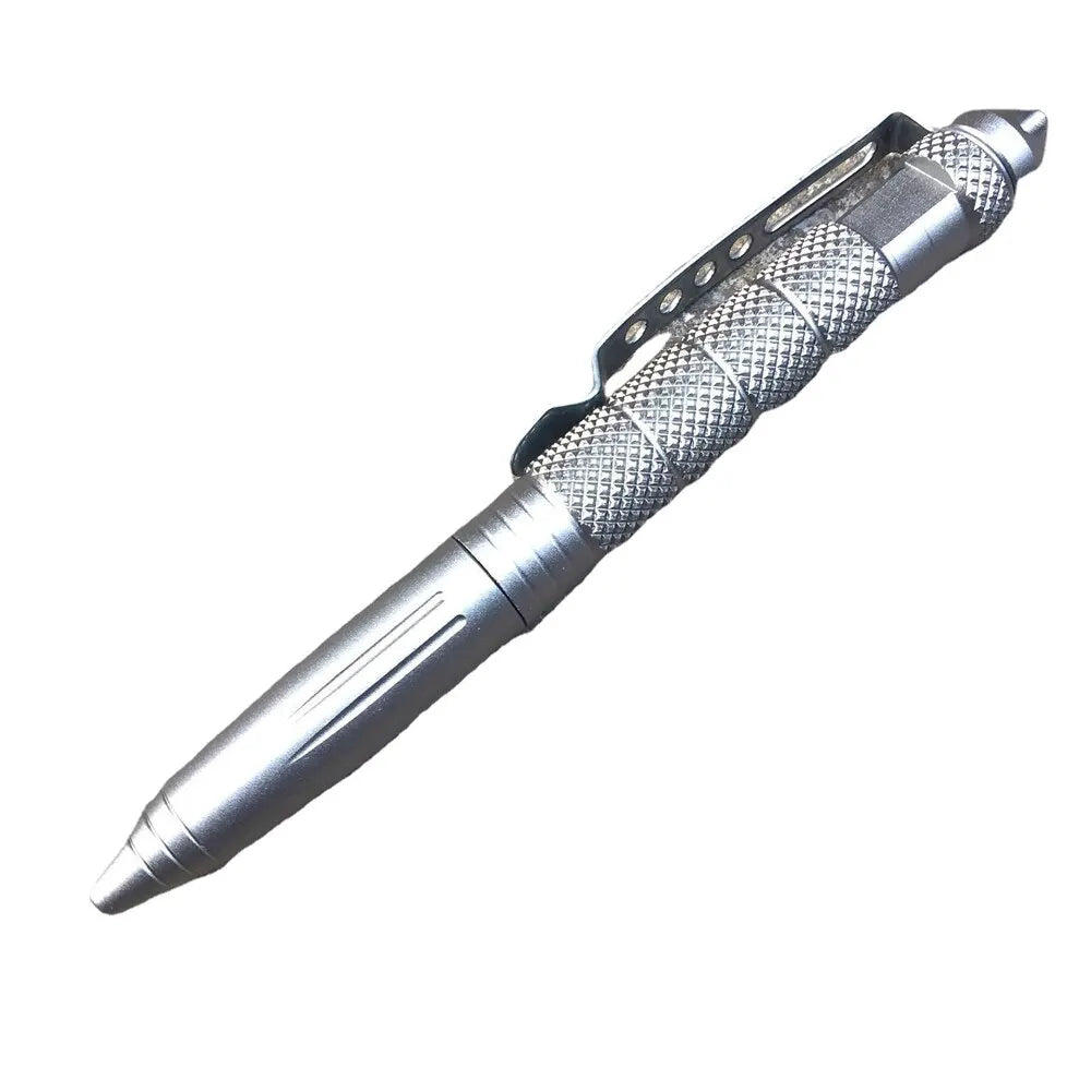 High Quality Self Defense Pen Aluminum Glass Breaker Multi Functional Tactical Pen Steel Anti Skid  8