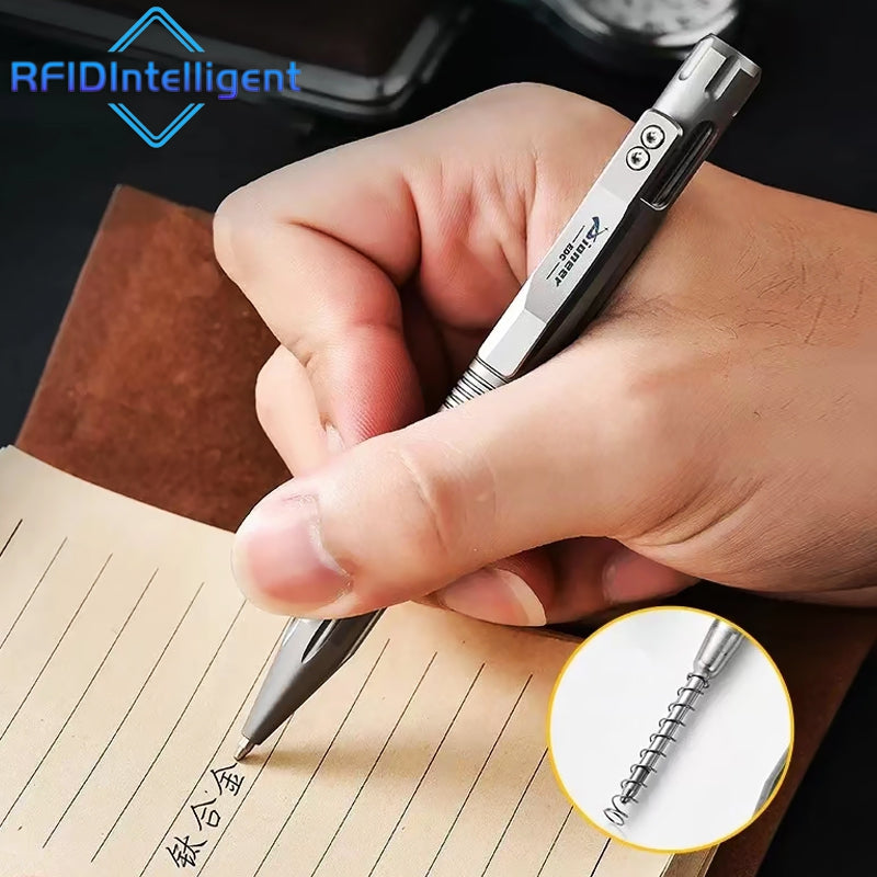 Titanium Tactical Pen For Writing And Defense Business Signature Pen Emergency Glass Breaker Office 1