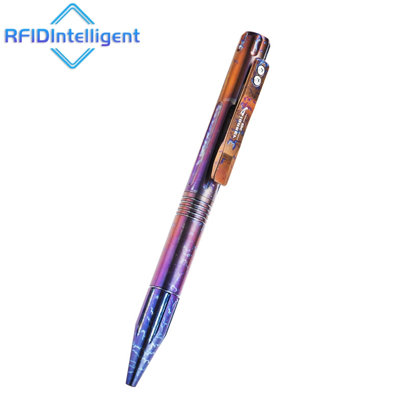 Titanium Tactical Pen For Writing And Defense Business Signature Pen Emergency Glass Breaker Office 6
