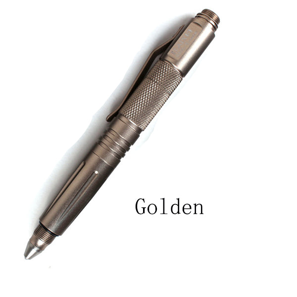 Portable Tactical Pen Self Defense Tool with Flashlight, Bottle Opener, Glass Breaker, Outdoor Emergency EDC Gift Box
