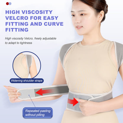 Professional Back Brace for Women, Men, Posture Corrector with Lumbar Support for Upper, Lower Back Pain Relief