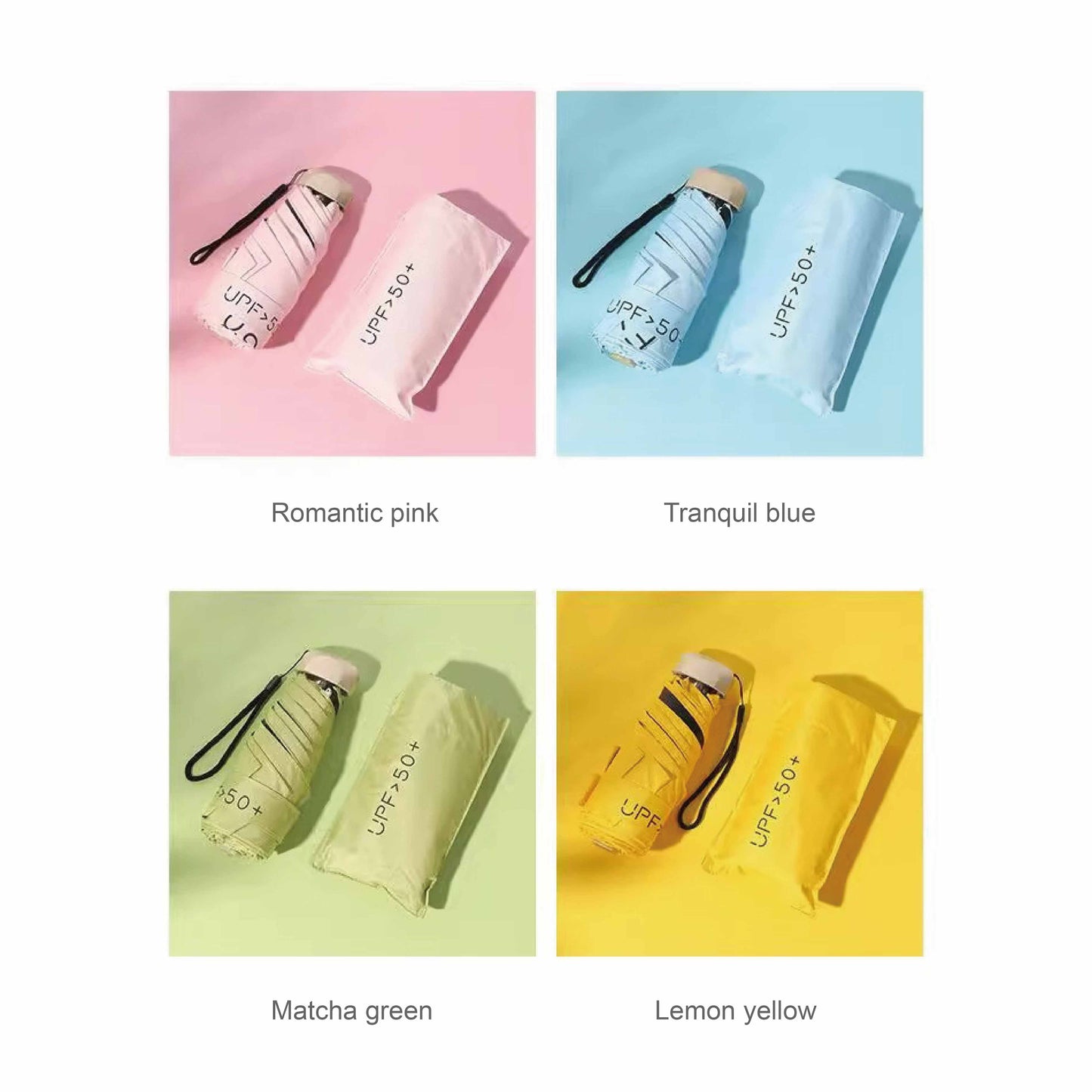 Mini Five-Fold Umbrella, Ultimate Sun Protection & Anti-UV Portable Umbrella for Men, Women