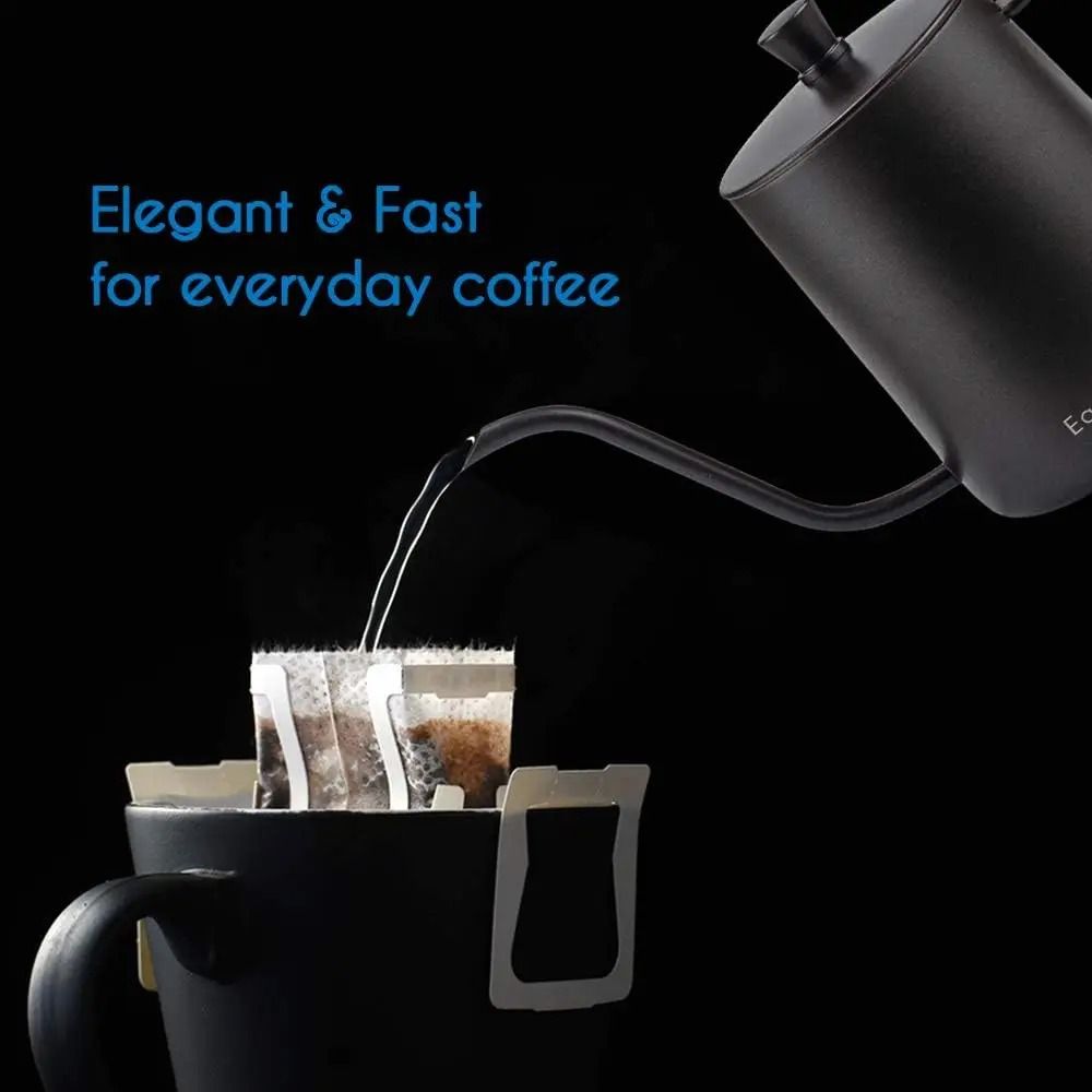 Gooseneck Pour Over Coffee Kettle With Long Narrow Spout 3