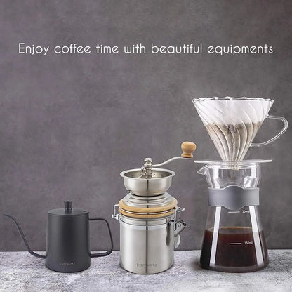 Gooseneck Pour Over Coffee Kettle With Long Narrow Spout 5