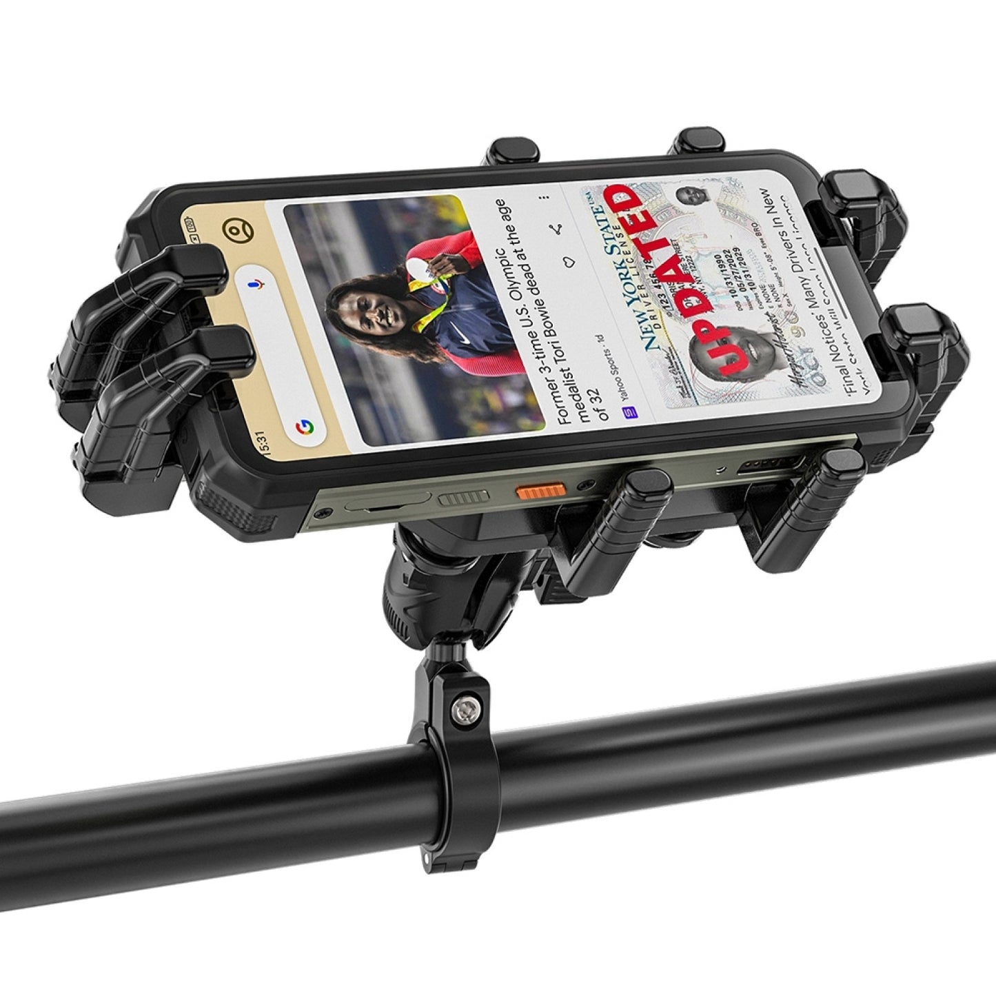 Ulefone Armor Mount Pro AM02 Universal Bicycle Handle Phone Holder For Mountain  Road Bikes Secure