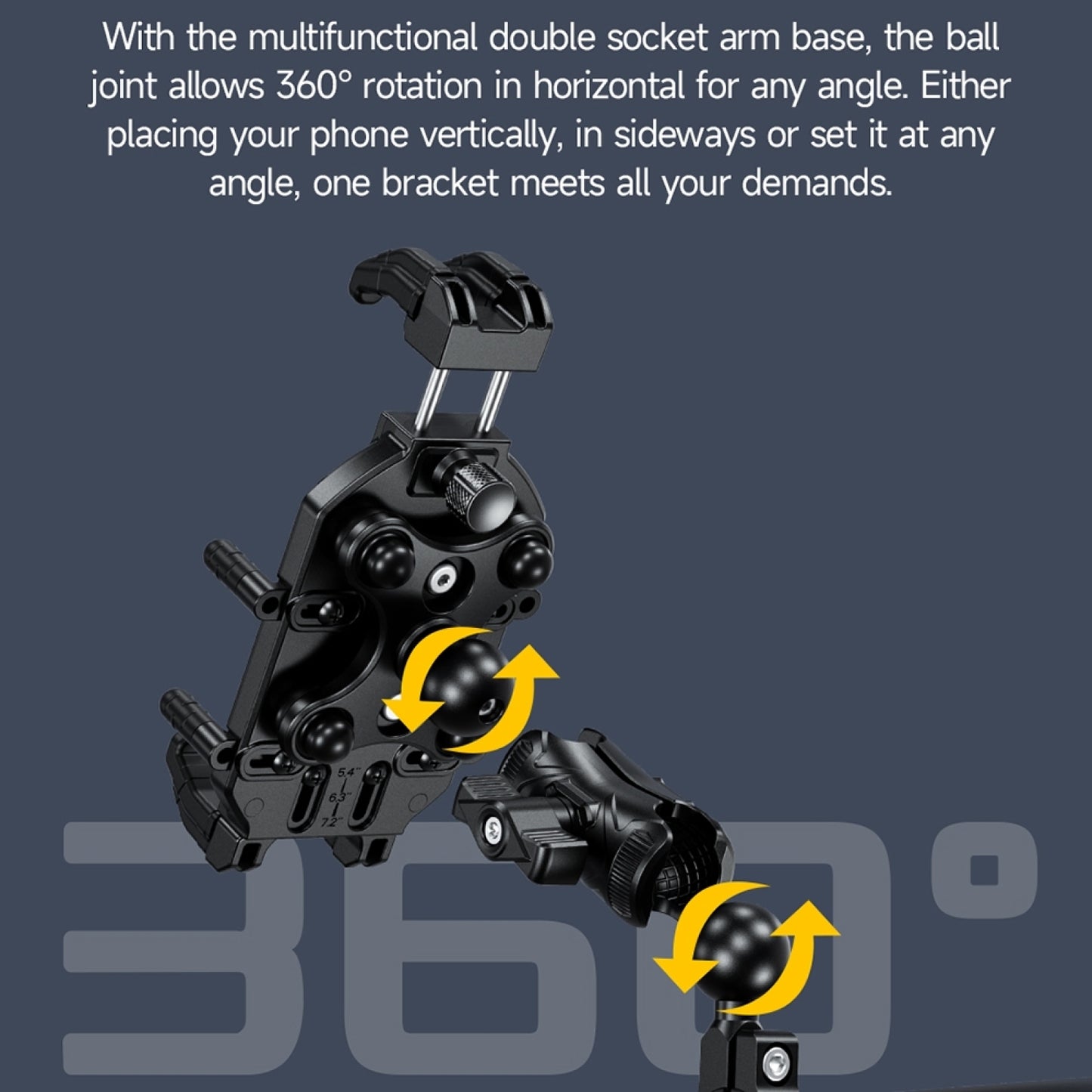 Ulefone Armor Mount Pro AM02 Universal Bicycle Handle Phone Holder For Mountain  Road Bikes Secure