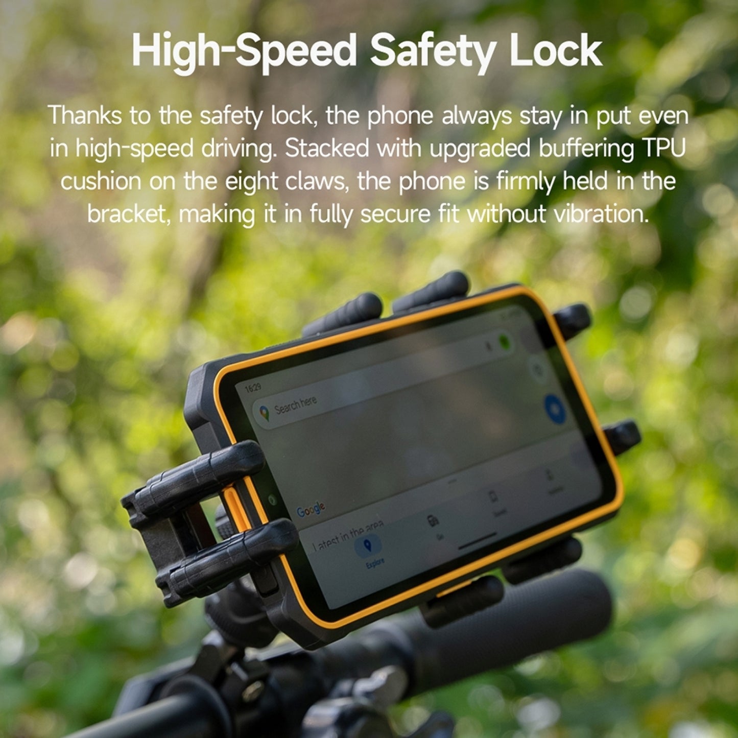 Ulefone Armor Mount Pro AM02 Universal Bicycle Handle Phone Holder For Mountain  Road Bikes Secure